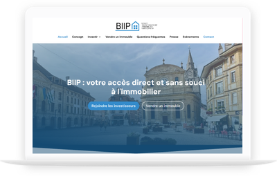 Réalisation site internet Lausanne Yverdon